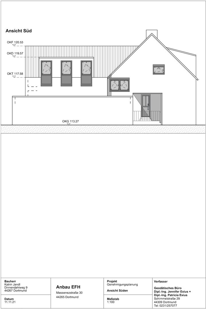Referenz 05 Ansicht Sued Anbau