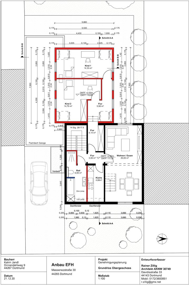 Referenz 05 Obergeschoss Grundriss