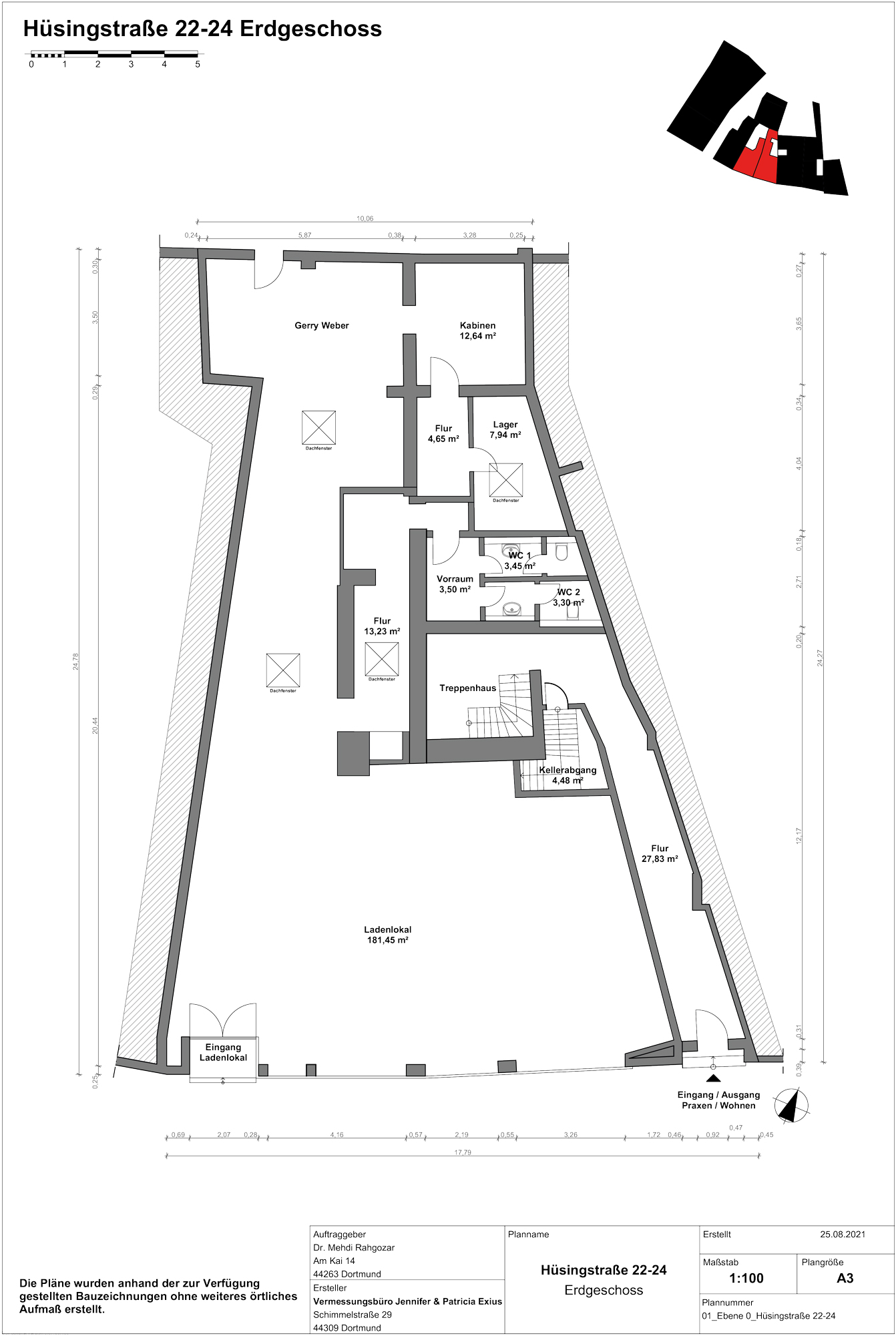 Referenz 04 Obergeschoss Grundriss